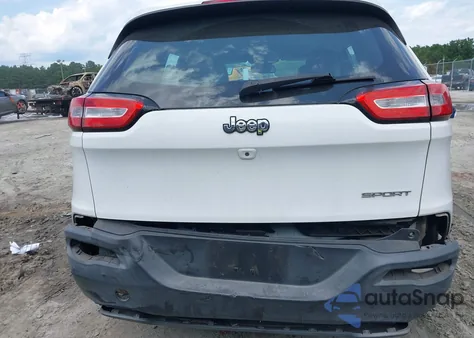 2015 Jeep Cherokee Sport from USA, damaged, VIN 1C4PJLAB0FW781962